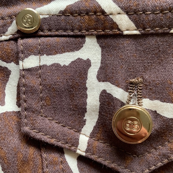 Escada giraffe print jacket - Picture 5 of 8